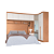 Dormitório Modulado 03 pçs - Linha Infinity - Moveis Castro - Imagem 8
