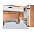 Dormitório Modulado 03 pçs - Linha Infinity - Moveis Castro - Imagem 10