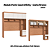 Dormitório Modulado 03 pçs - Linha Infinity - Moveis Castro - Imagem 5