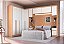 Dormitório Modulado 05 pçs - Linha Infinity - Moveis Castro - Imagem 1