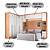 Dormitório Modulado 05 pçs - Linha Infinity - Moveis Castro - Imagem 11