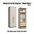 Dormitório Modulado 05 pçs - Linha Elegance - Moveis Castro - Imagem 9
