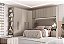 Dormitório Modulado 06 pçs - Linha Elegance - Moveis Castro - Imagem 1