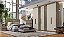 Roupeiro 07 Portas Selecto Ref. 5882 - Rustico/Off White - THB - Imagem 1
