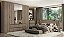Roupeiro 06 Portas Nobre 100% MDF Glass - Ref. 5894 - Rustic - Thb - Imagem 1