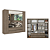Roupeiro 06 Portas Nobre 100% MDF Full Glass - Ref. 5893 - Rustic - Thb - Imagem 2