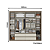 Roupeiro 06 Portas Nobre 100% MDF - Ref. 5897 - Rustic/Off White - Thb - Imagem 5