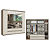 Roupeiro 06 Portas Nobre 100% MDF Full Glass - Ref. 5895 - Rustic/Off White - Thb - Imagem 2
