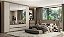 Roupeiro 06 Portas Nobre 100% MDF Full Glass - Ref. 5895 - Rustic/Off White - Thb - Imagem 1