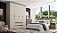 Roupeiro 04 Portas Nobre 100% MDF - Ref. 5900 - Rustic/Off White - Thb - Imagem 1