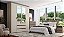 Roupeiro 04 Portas Nobre 100% MDF Slim Glass - Ref. 5899 - Rustic/Off White - Thb - Imagem 1