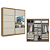 Roupeiro 02 Portas de Correr Malaga Glass - Ref. 5877 - Capuccino/Off White - Thb - Imagem 2