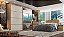 Roupeiro 02 Portas de Correr Malaga Full Glass - Ref. 5876 - Capuccino/Off White - Thb - Imagem 1