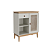 Balcão Buffet 01 Porta - MB 1001 - Mel / Off White - Movelbento - Imagem 2