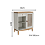 Balcão Buffet 01 Porta - MB 1001 - Mel / Off White - Movelbento - Imagem 3