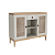 Balcão Buffet 02 Portas - MB 1002 - Mel/Off White - Movelbento - Imagem 2