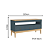 Rack 03 Gavetas - MB 1016 - Mel/Petroleo - Movelbento - Imagem 5