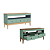 Rack 03 Gavetas - MB 1016 - Mel/Oliva - Movelbento - Imagem 2
