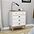 Comoda 05 Gavetas - MB 1020 - Mel/Branco - Movelbento - Imagem 1