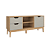 Rack 02 Portas - MB 1096 - Mel/Off White - Movelbento - Imagem 2