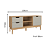 Rack 02 Portas - MB 1096 - Mel/Off White - Movelbento - Imagem 3