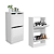 Sapateira Suspensa - MB 1101 - Branco - Movelbento - Imagem 2