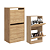 Sapateira Suspensa - MB 1101 - Mel - Movelbento - Imagem 2