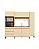 Cozinha Compacta Vita - VIT18-1553 - Off White/Carvalho - Primavera - Imagem 5