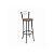 Banqueta Petra - Ref. 1B700-PR - Estampa: 31 (Capuccino) Preto - Kappesberg Crome - Imagem 2