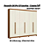 Roupeiro 270cm 06 Portas 03 Gavetas c/ Pés - Ref. CB03T580 - Canela/Off White - Kappesberg - Imagem 2