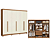 Roupeiro 270cm 06 Portas 03 Gavetas c/ Pés - Ref. CB03T580 - Canela/Off White - Kappesberg - Imagem 3