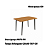 Conjunto de Mesa Iguaçu 120 + 04 Cadeiras Ibiza Preto Cor Compose Chumbo - Kappes Crome - Imagem 4