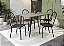 Conjunto de Mesa Iguaçu 120 + 04 Cadeiras Noruega Preto Cor Preto - Kappes Crome - Imagem 1