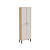 Paneleiro 04 Portas - MB1125 - Mel/Off White - Movelbento - Imagem 2