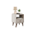 Mesinha Cabeceira - MB 1124 - Off White - Movelbento - Imagem 3