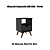 Mesa de Cabeceira - MB 1106 - Preto - Movelbento - Imagem 2