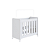 Mini Berço 4 em 1 c/ Colchão - Branco - Completa Móveis - Imagem 6