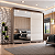 Roupeiro 264cm 02 Portas Deslizantes Dream 100% MDF - D350-228 - Avelã / Off White - Móveis Henn - Imagem 2