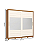 Roupeiro 250cm 02 Portas Cayman 100% MDF c/ Espelho - Ref. D337-221 - Cinamomo/Off White - Móveis Henn - Imagem 7