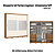 Roupeiro 02 Portas Cayman 100% MDF c/ Espelho - Ref. D337-221 - Cinamomo/Off White - Móveis Henn - Imagem 2