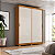 Roupeiro 150cm 02 Portas Lucca - D348-226 - Cinamomo/Off ou Avelã - Móveis Henn - Imagem 3