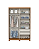 Roupeiro 150cm 02 Portas Lucca - D348-226 - Cinamomo/Off ou Avelã - Móveis Henn - Imagem 9