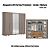Roupeiro 06 Portas Premium - Ref. D338-224 - Avela/Nature - Moveis Henn - Imagem 2
