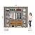 Roupeiro 06 Portas Premium - Ref. D338-224 - Avela/Nature - Moveis Henn - Imagem 6