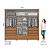 Roupeiro 06 Portas Imperial 100% MDF - D344-214 - Cinamomo - Moveis Henn - Imagem 6