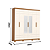 Roupeiro 06 Portas Flora - D215-221 - Cinamomo/Off White - Móveis Henn - Imagem 7