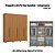 Roupeiro 06 Portas Dominic - D346-214 - Cinamomo - Moveis Henn - Imagem 2