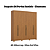 Roupeiro 06 Portas Dominic - D346-214 - Cinamomo - Moveis Henn - Imagem 2