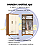Roupeiro 91cm 03 Portas 02 Gavetas Açai - DA133-221 - Cinamomo/Off White - Móveis Henn - Imagem 3