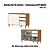 Balcão 03 Portas 120cm - Ref. C583-221 - Cinamomo/Off White - Linha Venaly - Móveis Henn - Imagem 2